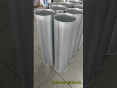 80mm - 300mm 먼지 수집 파이프 진열 튜브 플랑자 끝 직선 둥근 유관