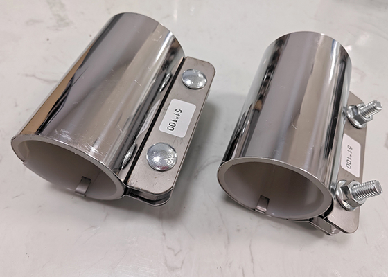 스테인리스 스틸 50x100mm 공압 이송 파이프 커플링