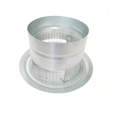 스테인레스 스틸 둥근 지붕 환기 벽난로 150mm 외관 벽난로