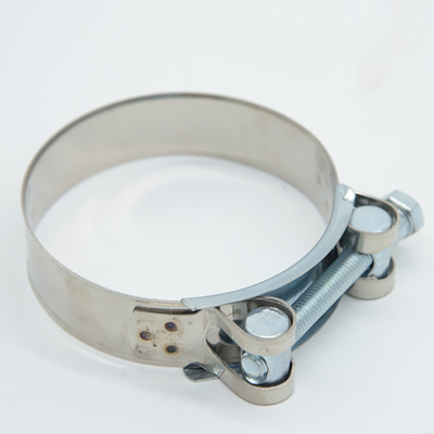 32~68mm 폭의 클램프, 진크로 덮인 톱니 톱니, 강물 및 부식 저항성