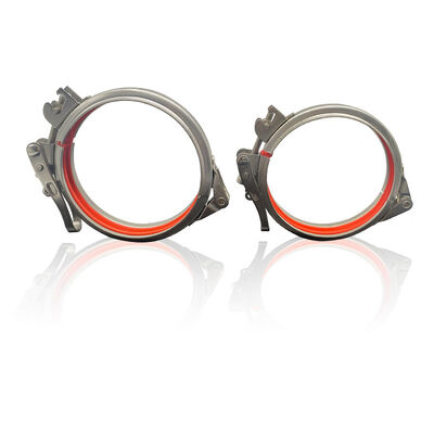 급속한 방출 급속한 잠금 클램프 모듈 튜팅 링 304 스테인리스 스텔 클립