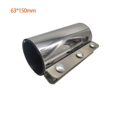 튜브 클램프 430 스테인리스 스틸 금속 파이프 결합 SBR 가스켓 결합 클램퍼와 함께