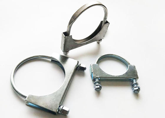 높은 내구성 금속 Ｕ 클램프 배출 파이프 클램프  38mm-305mm 크기
