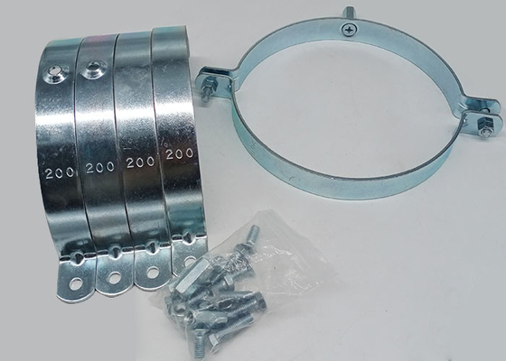 200mm 산업 2.5mm 간격을 위한 둥근 쪼개지는 관 죔쇠 거는 굴렁쇠