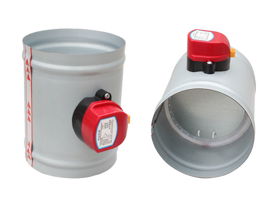 220v 자동 제어 도크트 구역 덤퍼 크기 75mm