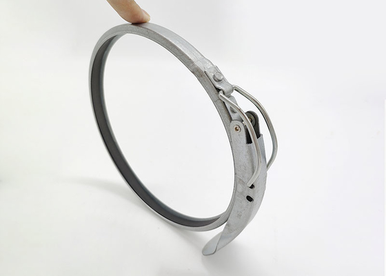 160mm 둥근 머리 진열 파이프 클램프 / 빠른 방출 튜트 클램프