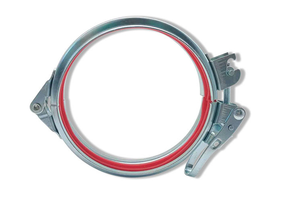 먼지 수집 시스템에 대한 150mm 가연 파이프 클램프