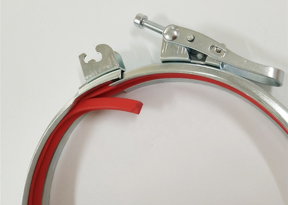 파이프 핏 랩 조정 볼트 빠른 릴리스 파이프 클램프 진열 스틸 클립 160mm