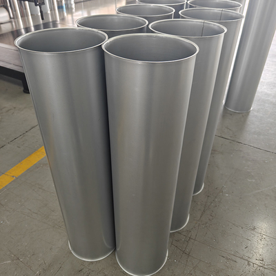 80mm - 300mm 먼지 수집 파이프 진열 튜브 플랑자 끝 직선 둥근 유관