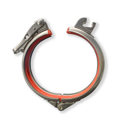 SUS304 빠른 방출 파이프 클램프 빠른 잠금 유관 반지 드럼 잠금 반지 클램프