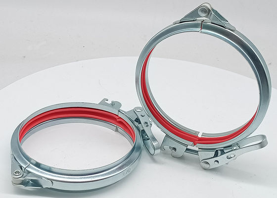 라운드 벨소리는 140MM 밀폐된 직류 전기로 자극된 수리 클램프를 통풍시킵니다